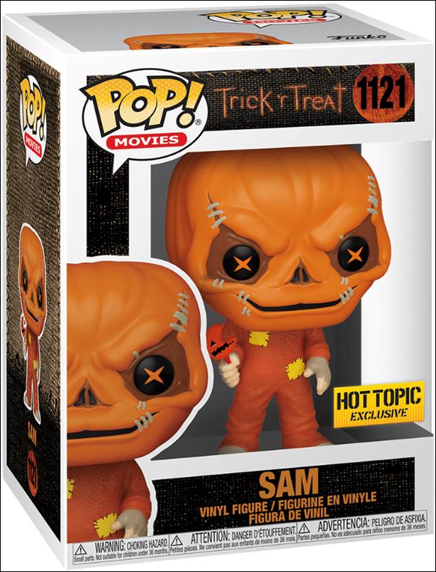 POP! Movies figure 1121 Sam (Unmasked) Hot Topic Exclusive