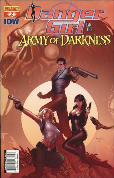 Danger Girl and the Army of Darkness issue 2-B Paul Renaud Cover
