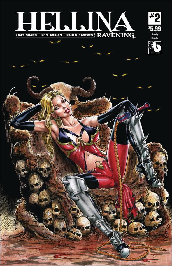 Hellina: Ravening issue 2-C Jonatas Deadly Beauty Cover