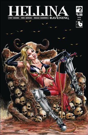Hellina: Ravening issue 2-C Jonatas Deadly Beauty Cover