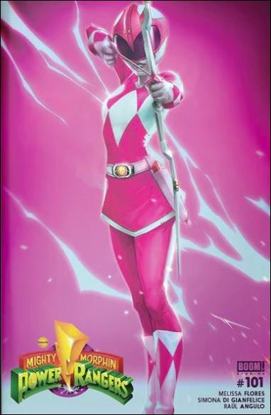 Mighty Morphin Power Rangers issue 101-J Ivan Tao 616 Comics Cover