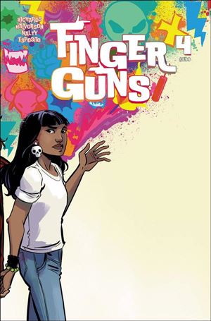 Finger Guns issue 4-B Jen Hickman Cover