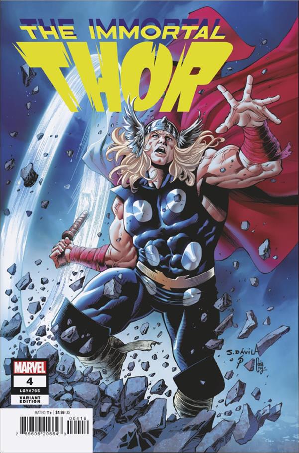 Immortal Thor issue 4-D Sergio Fernandez Dávila 1:25 Cover