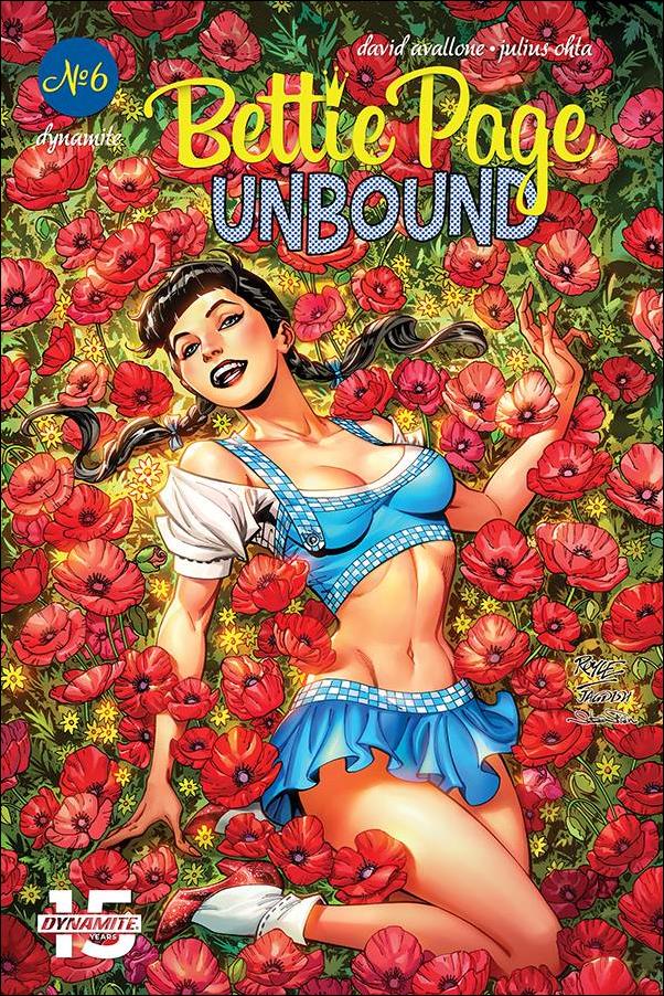 Bettie Page: Unbound issue 6 John Royle Cover