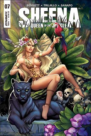 Sheena: Queen of the Jungle (2017) issue 7 Maria Sanapo Cover