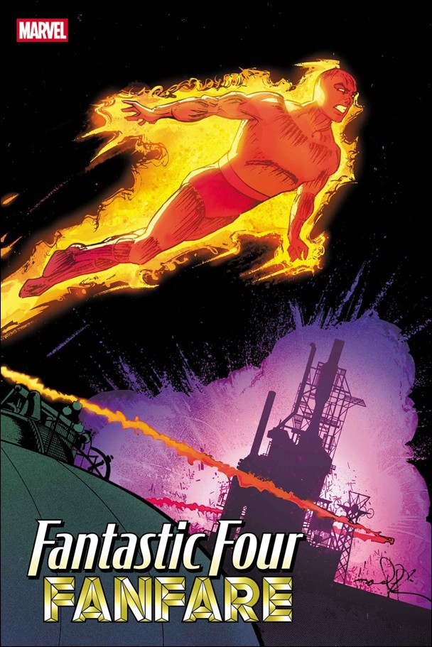 Fantastic Four Fanfare issue 2-F Howard Chaykin Hidden Gem 1:50 Cover