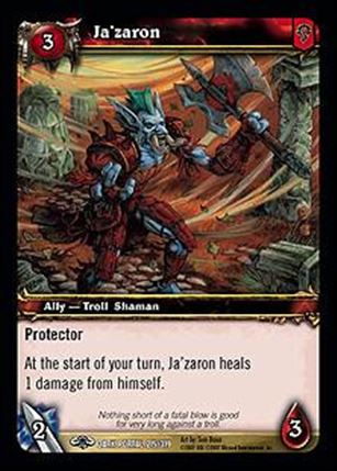 World of Warcraft: Through the Dark Portal (Base Set) card 215 Ja'zaron
