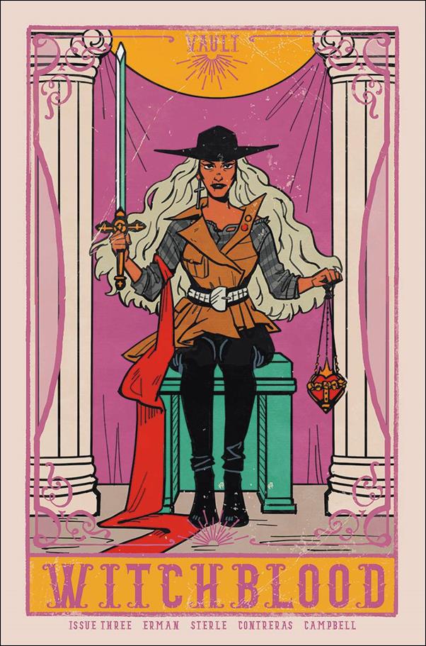 Witchblood issue 3-B Lisa Sterle Tarot Card Cover