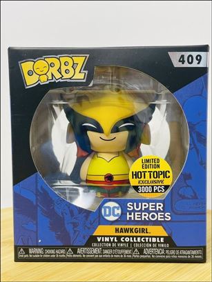 Dorbz figure 409 Hawkgirl. 1/3000