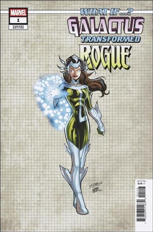 What If...? Galactus Transformed Rogue? issue 1-D Ron Lim Design 1:10 Cover