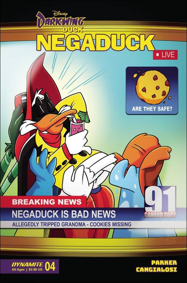 Negaduck issue 4-C Trish Forstner Cover