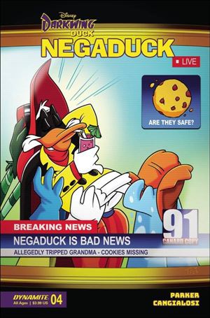 Negaduck issue 4-C Trish Forstner Cover