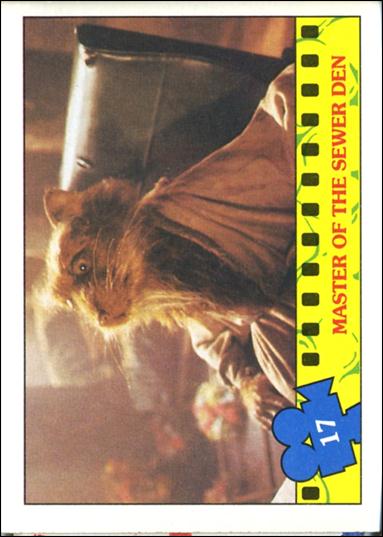 Teenage Mutant Ninja Turtles Movie (Base Set) card 17 Master of the Sewer Den