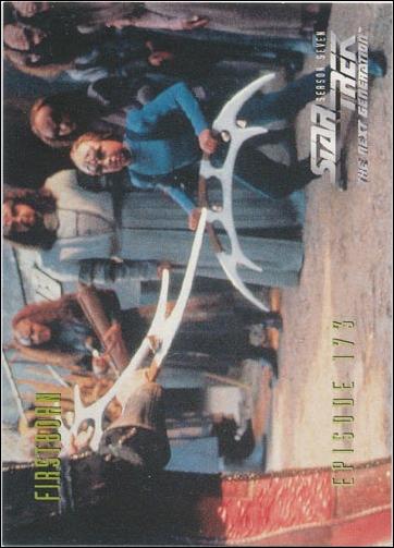 Star Trek: The Next Generation - The Episode Collection Season Seven (Base Set) card 707 Firstborn, Episode 173-B
