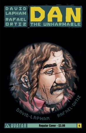 Dan the Unharmable issue 4 Standard Cover