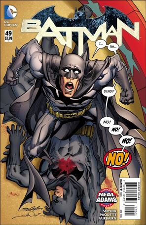 Batman (2011) issue 49-B Neal Adams Cover