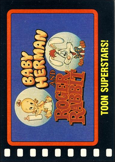 Who Framed Roger Rabbit? (Base Set) card 2 Toon Superstars!