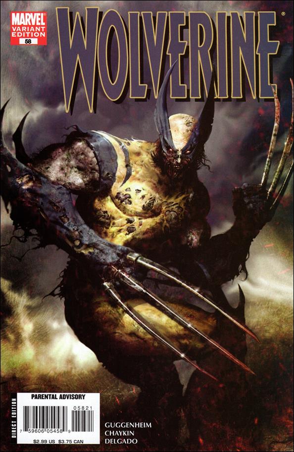 Wolverine (2003)  issue 58-B Clint Langley "Zombie" Cover