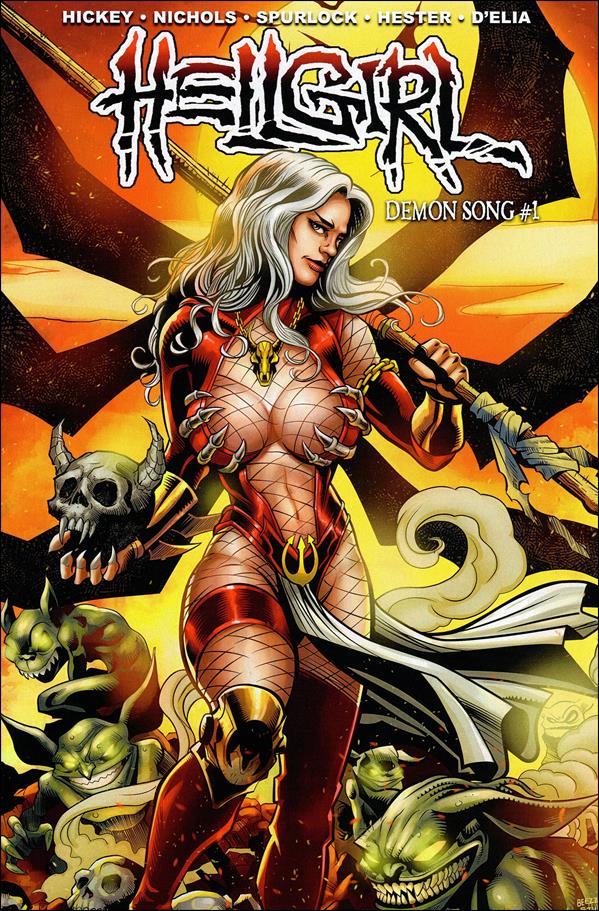Hellgirl Demonsong issue 1 Joel Cotejar Cover