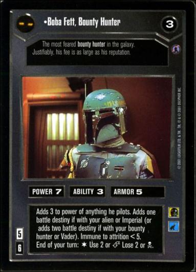 Star Wars: Reflections III (Base Set) card 4 Boba Fett, Bounty Hunter