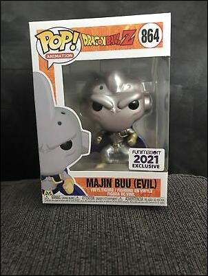 POP! Animation figure 864-B Majin Buu (Evil) (Metallic)