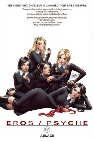 Maria Llovet's Eros/Psyche issue 3-D Sabine Rich Cover