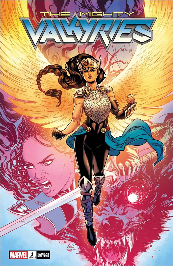 Mighty Valkyries issue 1-F Russell Dauterman 1:50 Cover