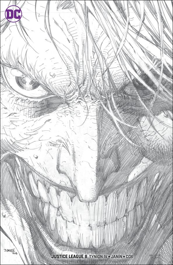 Justice League (2018) issue 8-C Jim Lee 1:100 Pencil Cover