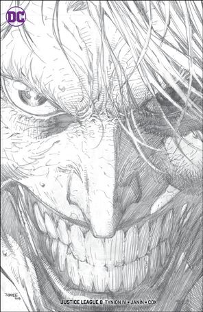 Justice League (2018) issue 8-C Jim Lee 1:100 Pencil Cover