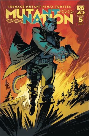 Teenage Mutant Ninja Turtles: Mutant Nation issue 5-B Jason Howard Cover