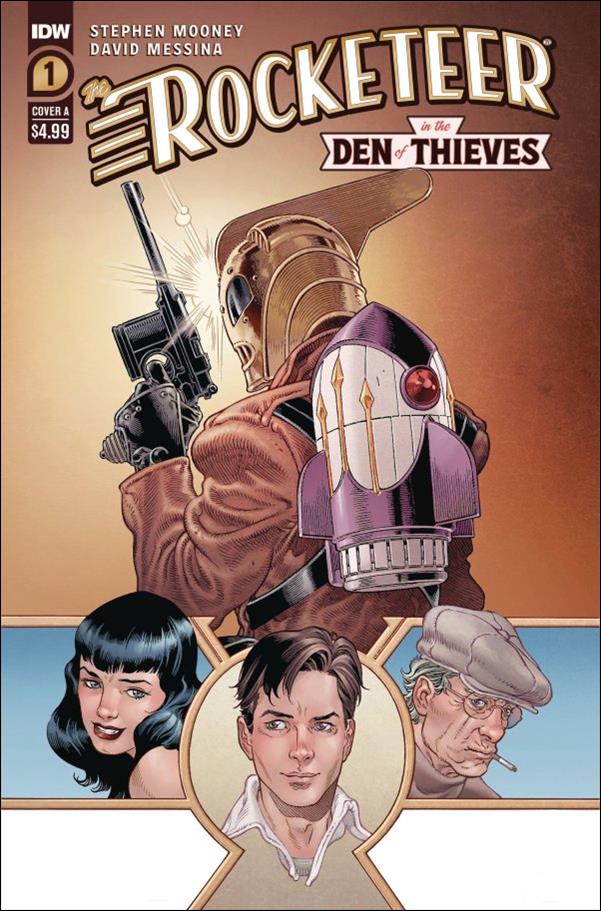 Rocketeer: In the Den of Thieves issue 1 Gabriel Rodriguez Cover