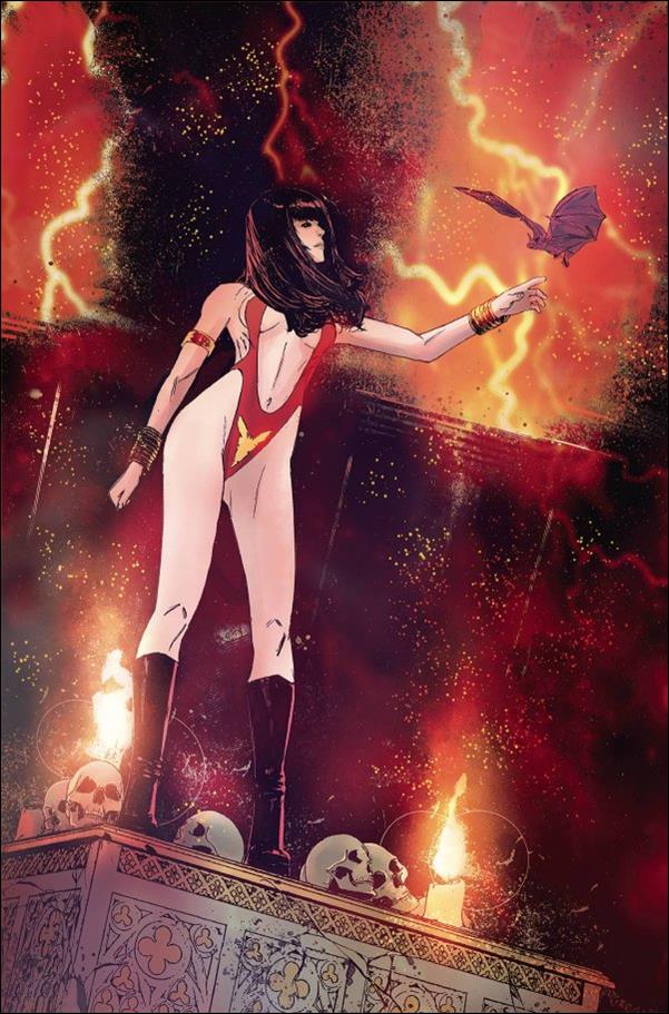 Vampirella vs. the Superpowers issue 3-J Robert Carey 1:15 Virgin Cover