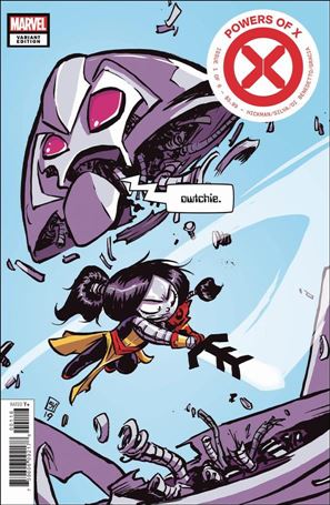 Powers of X issue 1-F Skottie Young Baby Cover