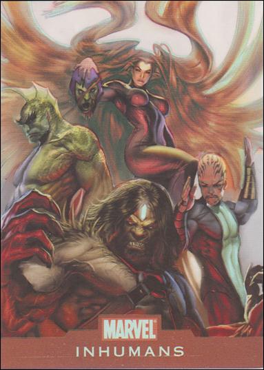 Marvel Heroes and Villains (Alliances Subset) card A12 Inhumans