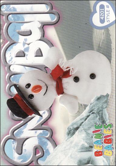 Beanie Babies Series 4 (Base Set) card 231 Snowball