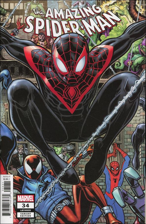 Amazing Spider-Man (2018) issue 34-B Arthur Adams Connecting Cover