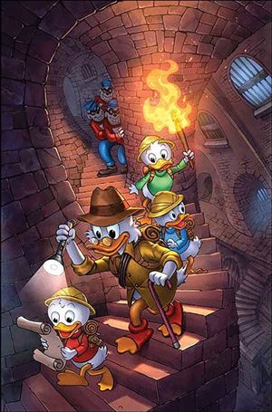 Ducktales (2024) issue 3-U Alan Quah Foil Virgin 1:10 Cover