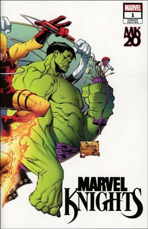 Marvel Knights 20th issue 1-G Joe Quesada 1:100 Hidden Gem Cover