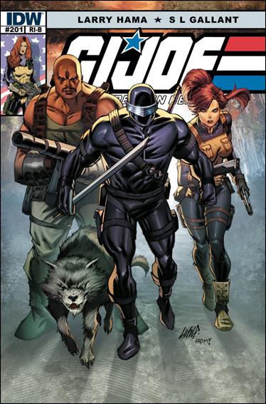G.I. Joe: A Real American Hero issue 201-C Rob Liefeld 1:25 Cover
