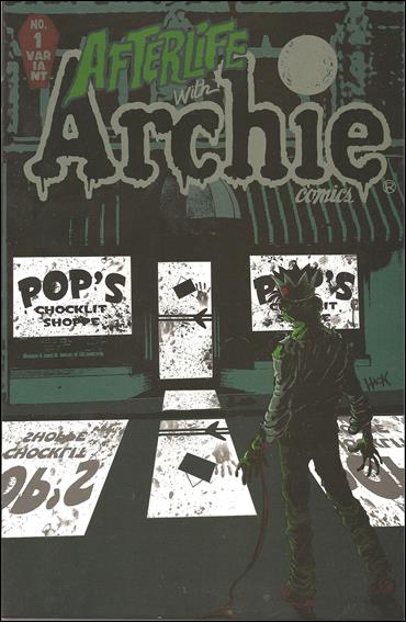 Afterlife with Archie issue 1-GA Robert Hack Pop's Chocklit Shoppe Cover 1/350
