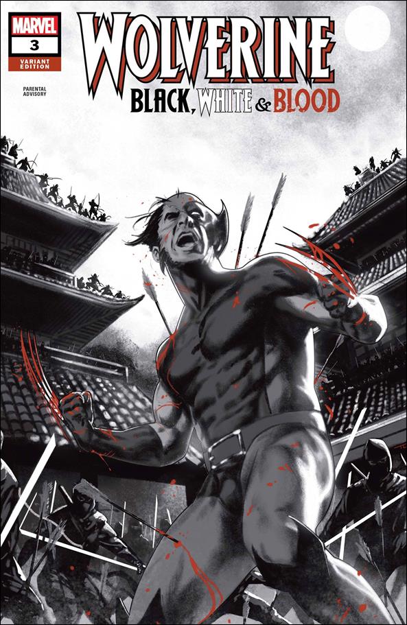 Wolverine: Black, White & Blood issue 3-B Taurin Clarke 1:25 Cover