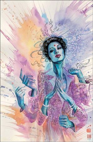 Many Deaths of Laila Starr issue 1-D David Mack Eternal Death 1:50 Virgin Foil Cover