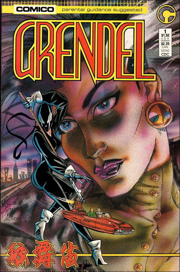 Grendel (1986) issue 1 Wraparound Cover