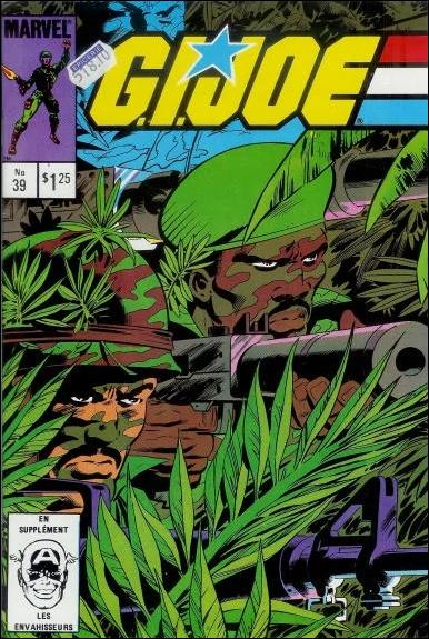 G.I. Joe: A Real American Hero issue 39-D French-Canadian Price Cover