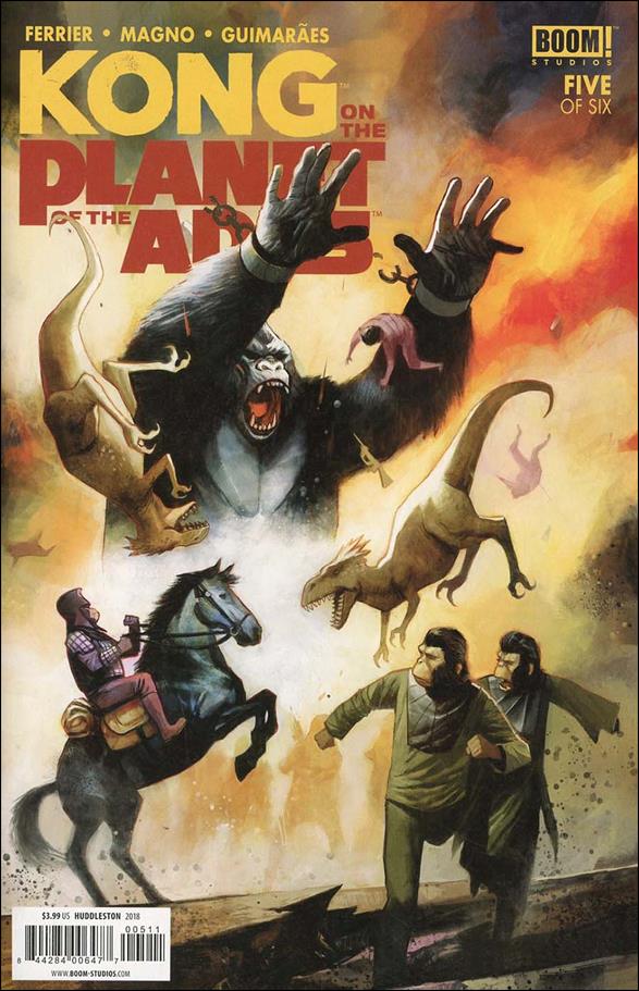 Kong on the Planet of the Apes issue 5 Mike Huddleston Cover