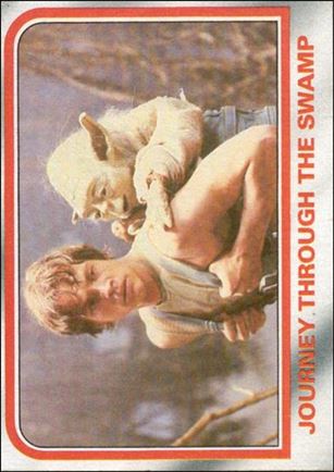 Star Wars: The Empire Strikes Back: Series 1 (Base Set) card 60 Journey Through the Swamp