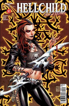 Hellchild: Blood Money issue 2-C Anthony Spay Cover