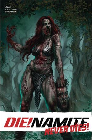Die!namite Never Dies issue 2-B Lucio Parrillo Cover