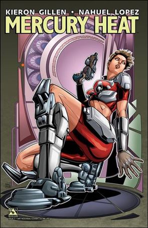 Mercury Heat issue 7-C Art Nouveau Cover
