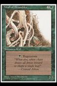 Magic the Gathering: 4th Edition (Base Set) card 282 Wall of Brambles